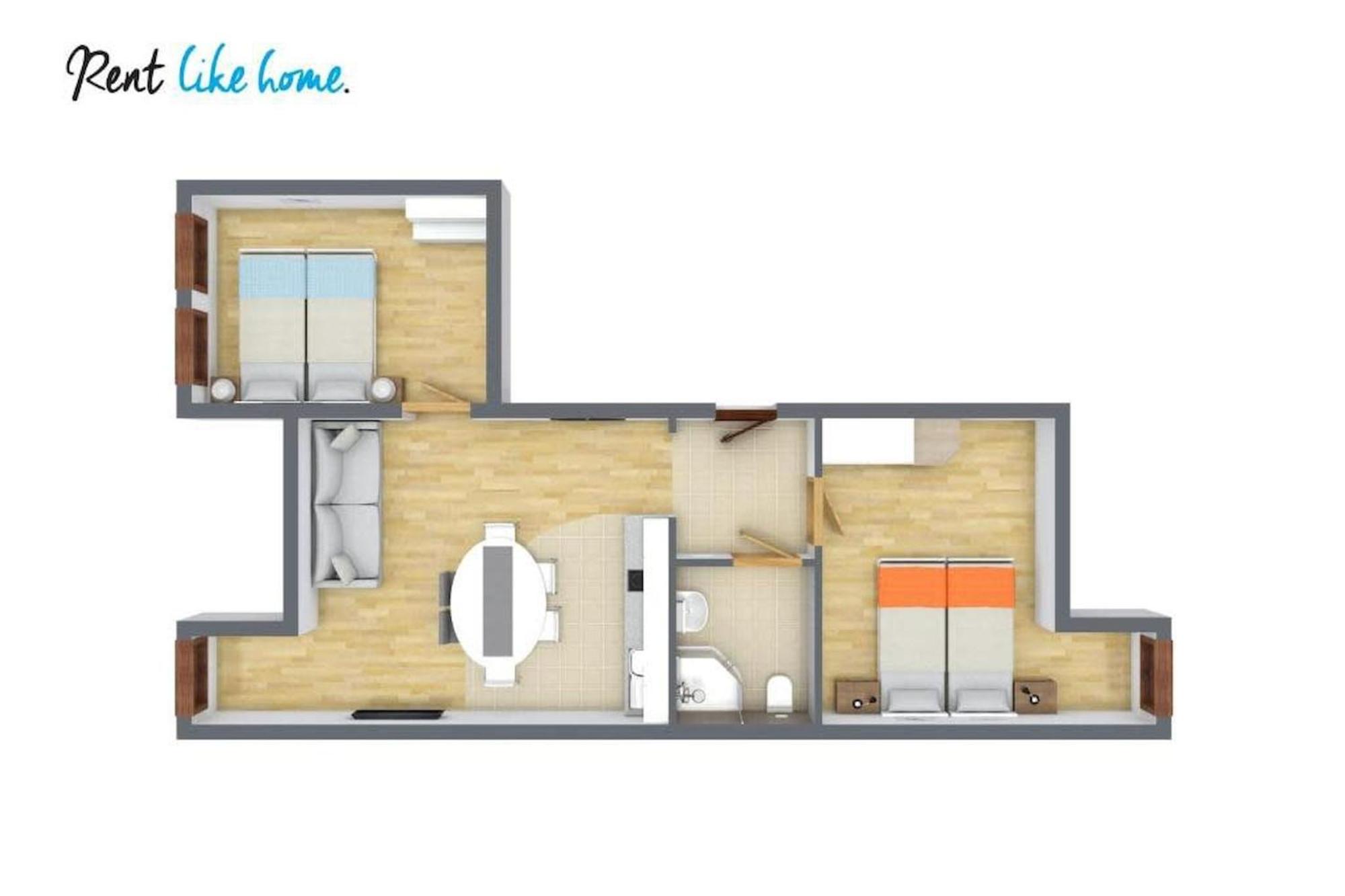 Rent Like Home - Malaszynskiego ザコパネ エクステリア 写真